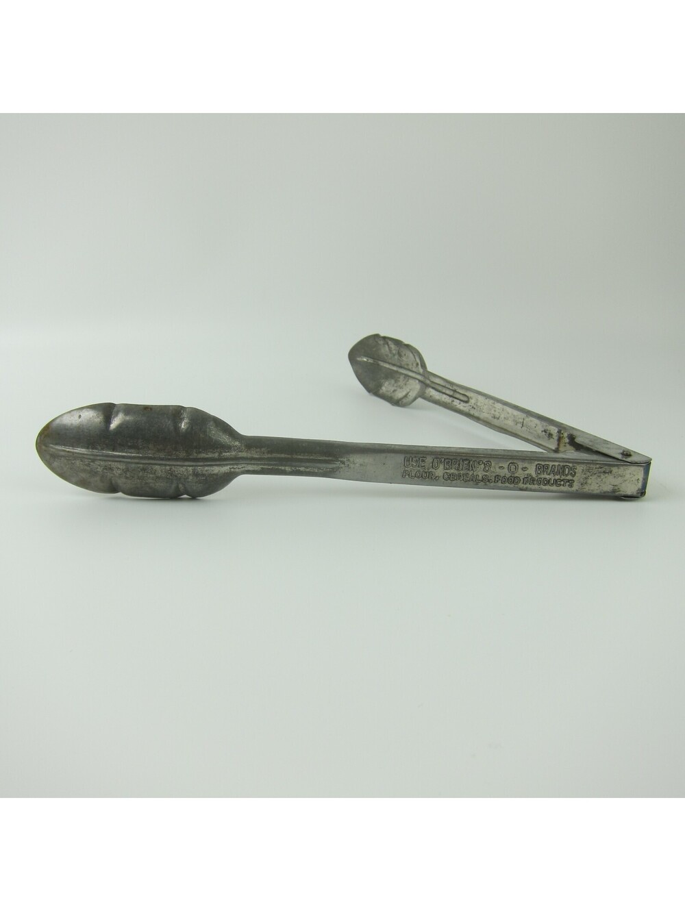 Vintage Advertising Tongs O'Brien's O Brands Flour Cereals Food Greenville Ohio